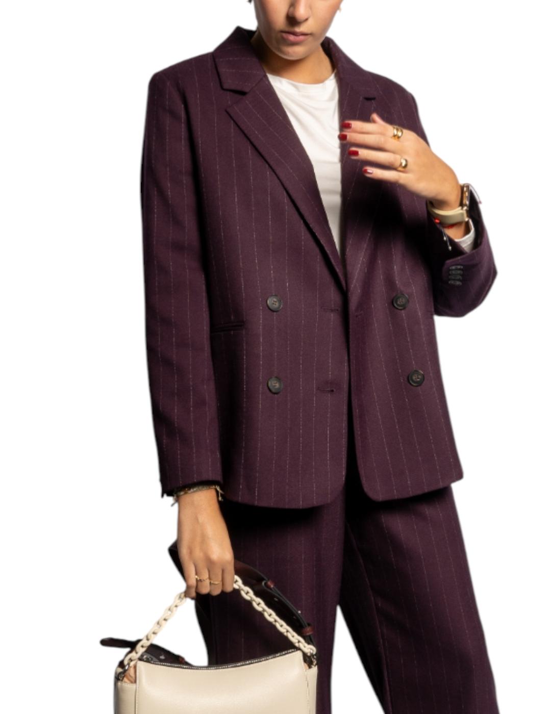 Blazer ese O ese Diplomatic Burdeos