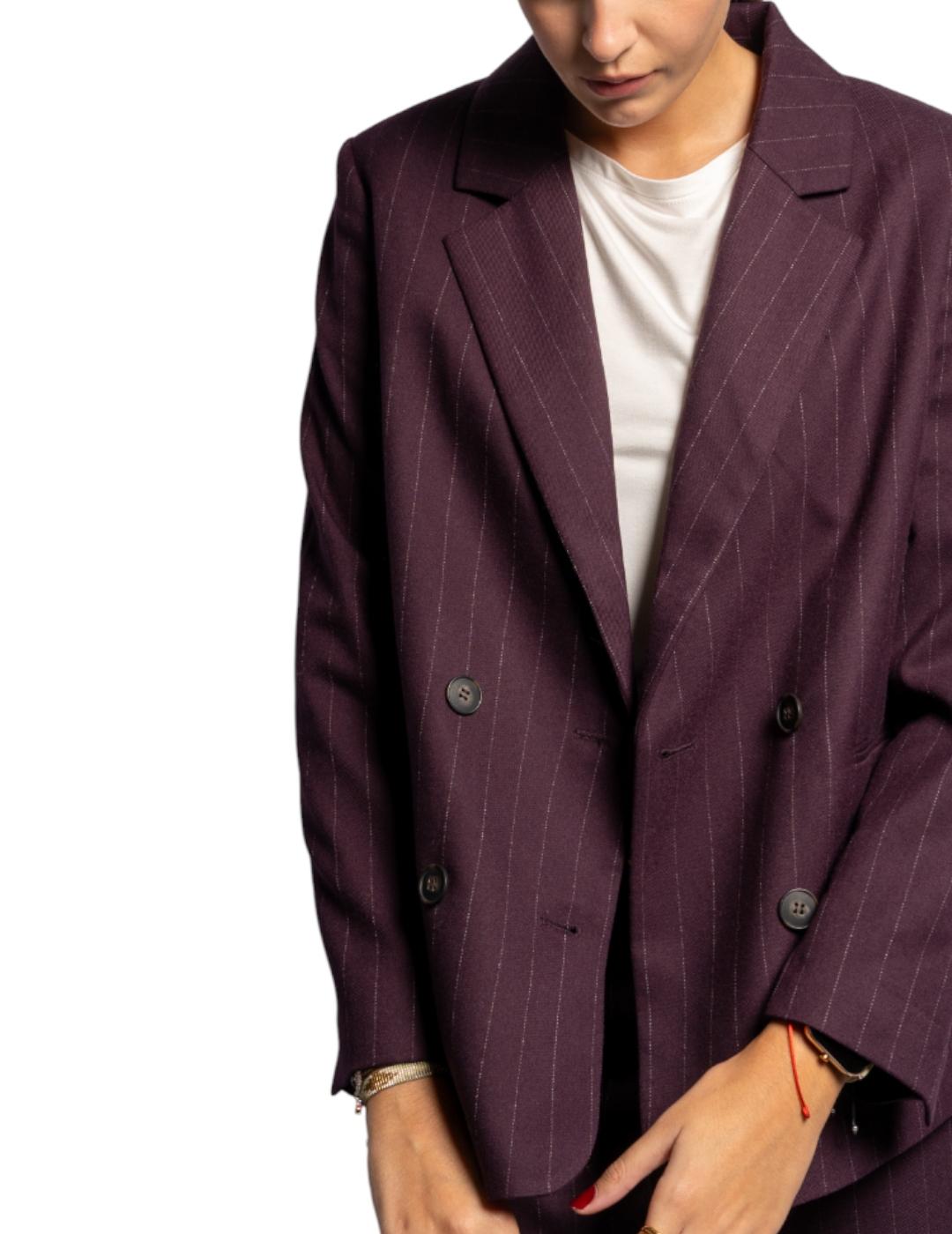 Blazer ese O ese Diplomatic Burdeos