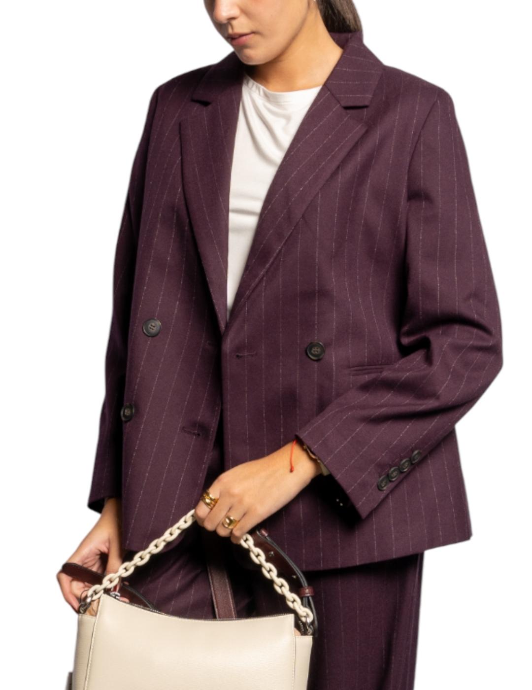 Blazer ese O ese Diplomatic Burdeos