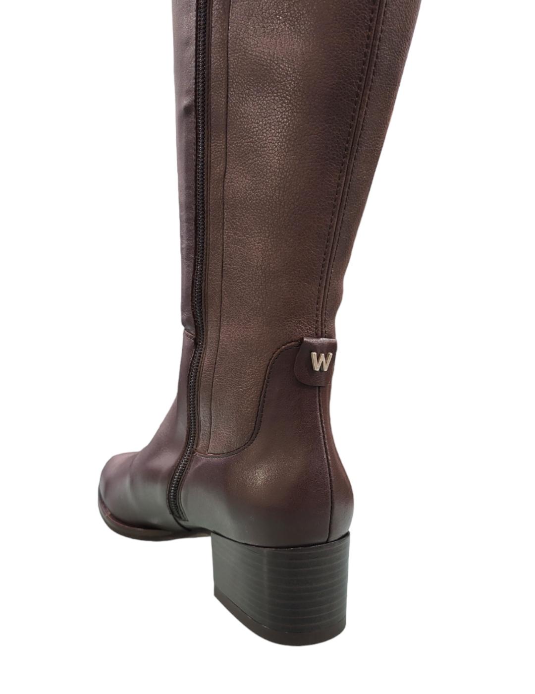 Bota Wonders Paloma Marrón