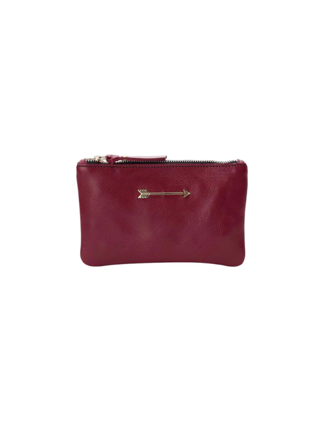 Cartera Mércules Wallet Arrow Burdeos para Mujer