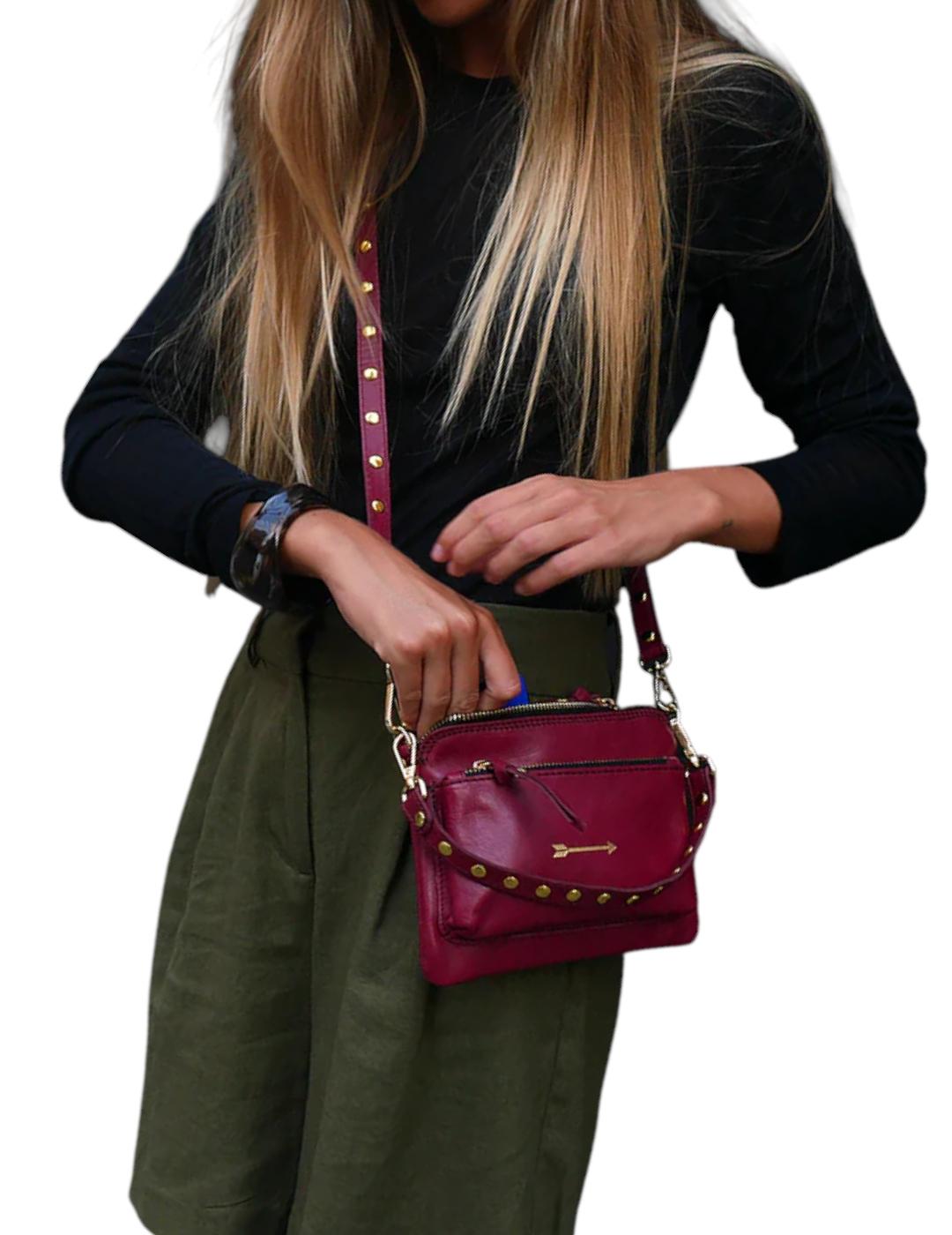 Bolso Mércules Bugsy Burdeos