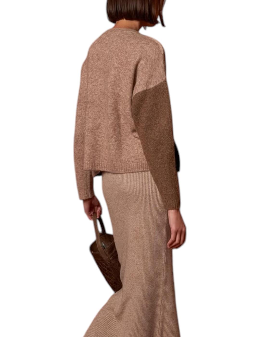 Jersey Indi-cold Intarsia Topo