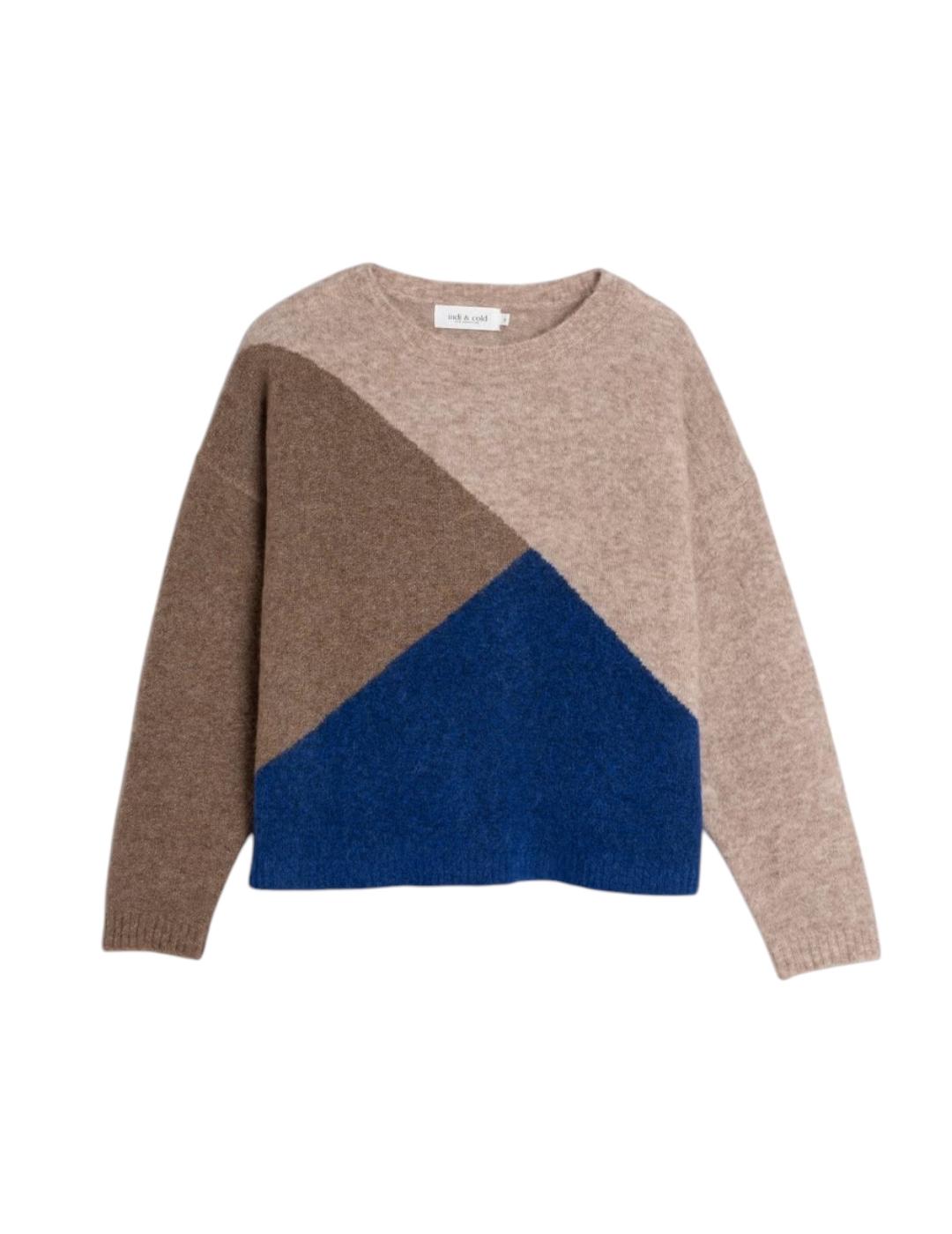 Jersey Indi-cold Intarsia Topo