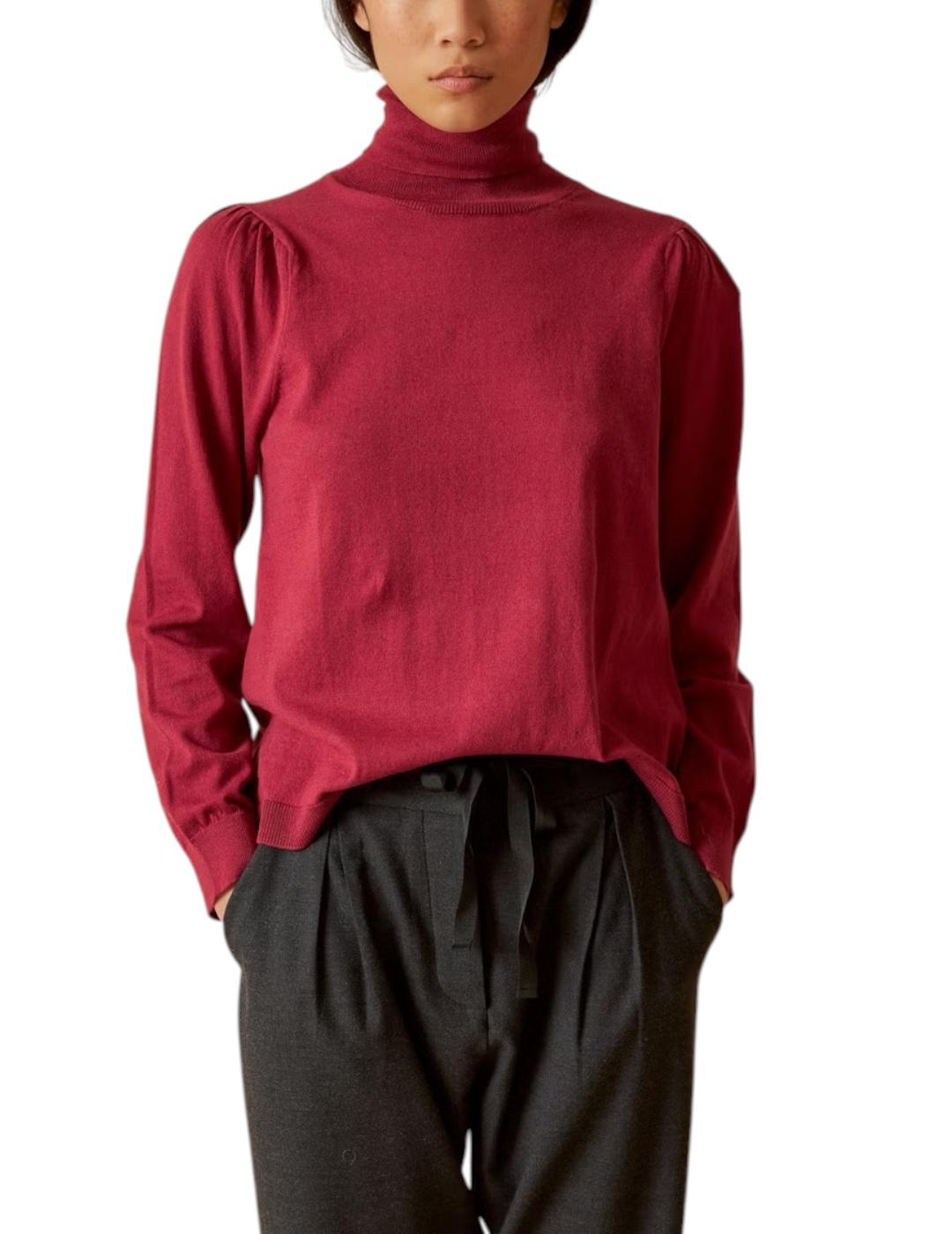 Jersey Indi-cold Básico Cisne Granate