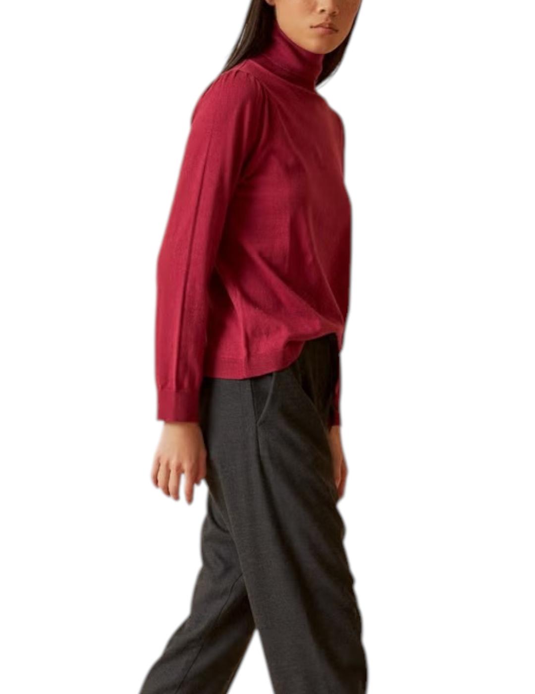 Jersey Indi-cold Básico Cisne Granate