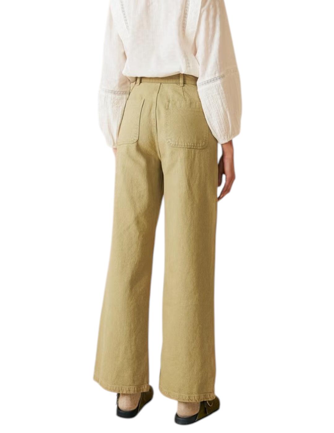 Pantalón Indi-cold Wide Leg Verde