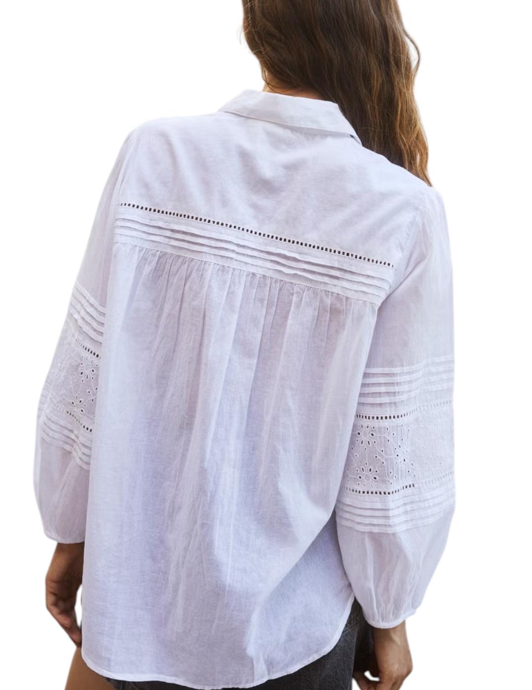 Camisa Indi&cold Voile Blanco