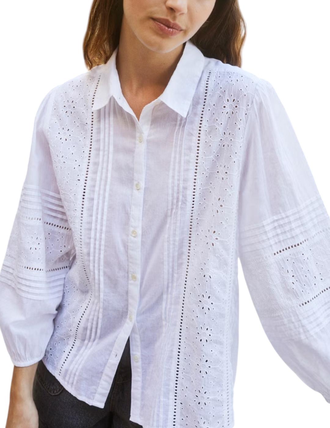 Camisa Indi&cold Voile Blanco