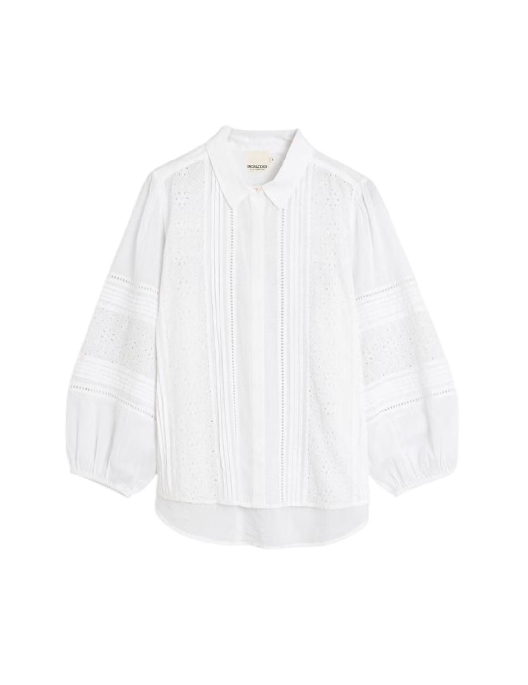 Camisa Indi&cold Voile Blanco