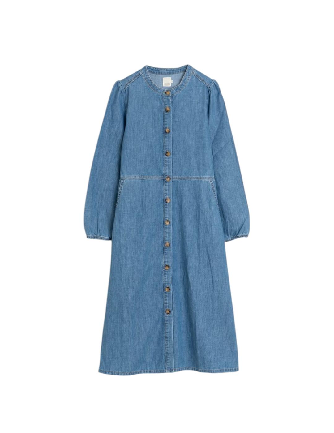 Vestido Indi-cold Denim Azul