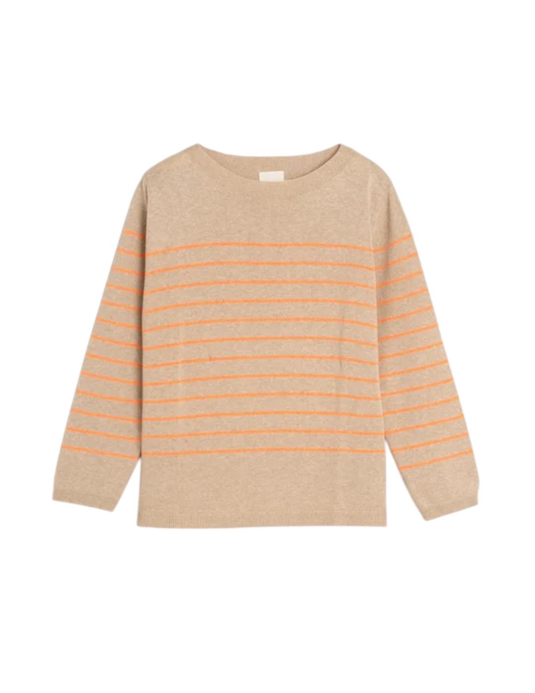 Jersey Indi&cold Rayas Coral