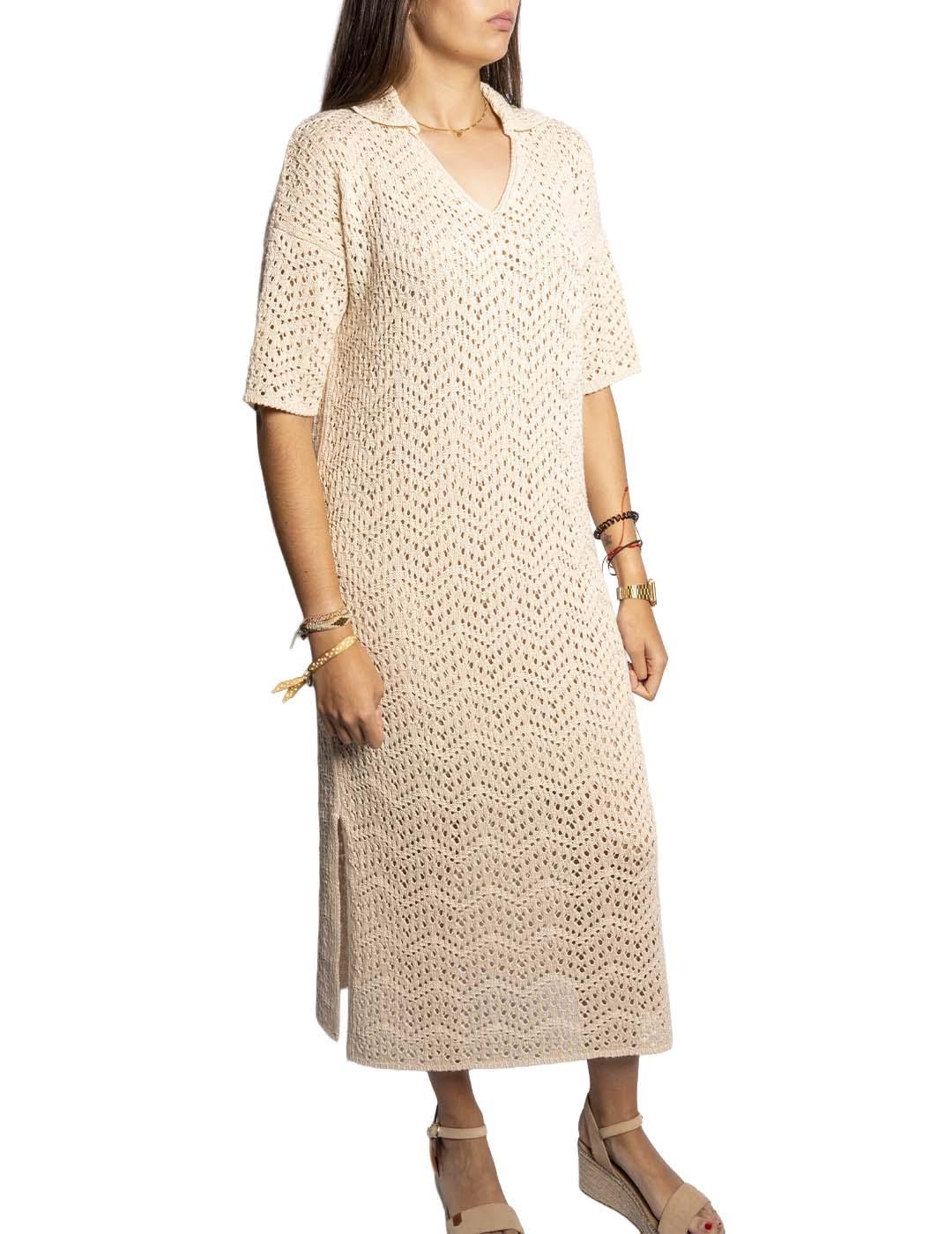 Vestido Pisonero Maurie Crudo