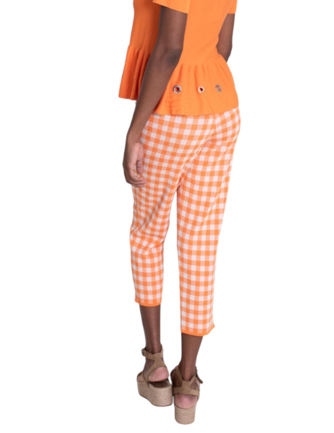 Pantalón Pisonero Capri Naranja