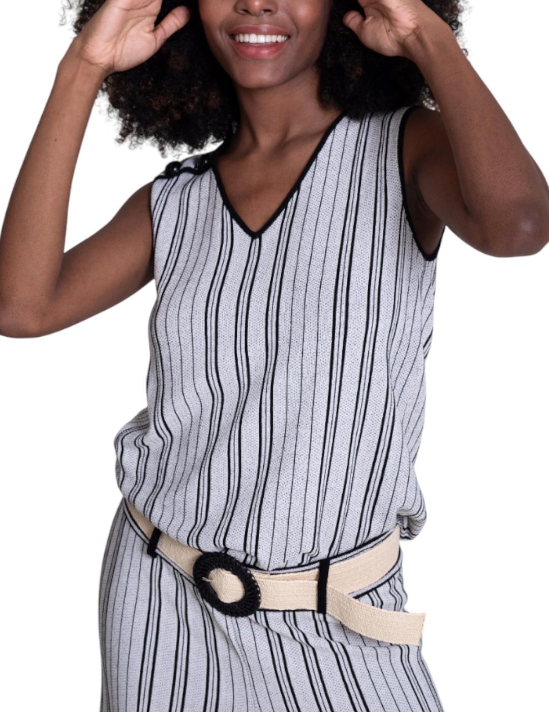 Top Pisonero Tailor Crudo