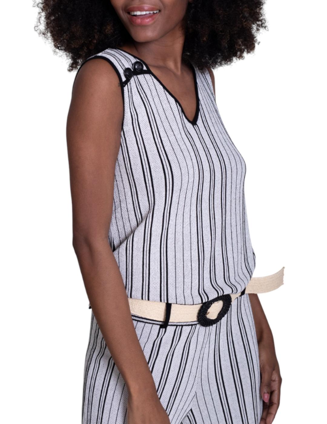 Top Pisonero Tailor Crudo