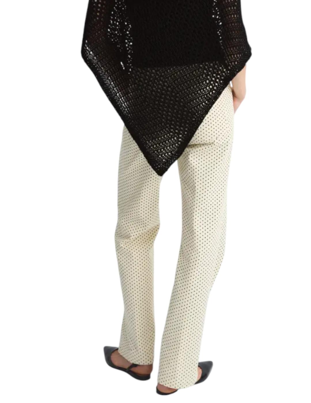 Pantalón ese O ese Topos Rocio Beige