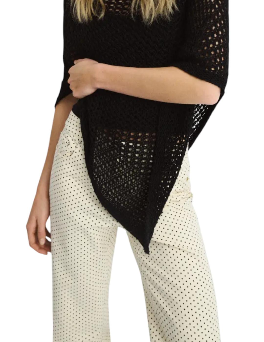 Pantalón ese O ese Topos Rocio Beige