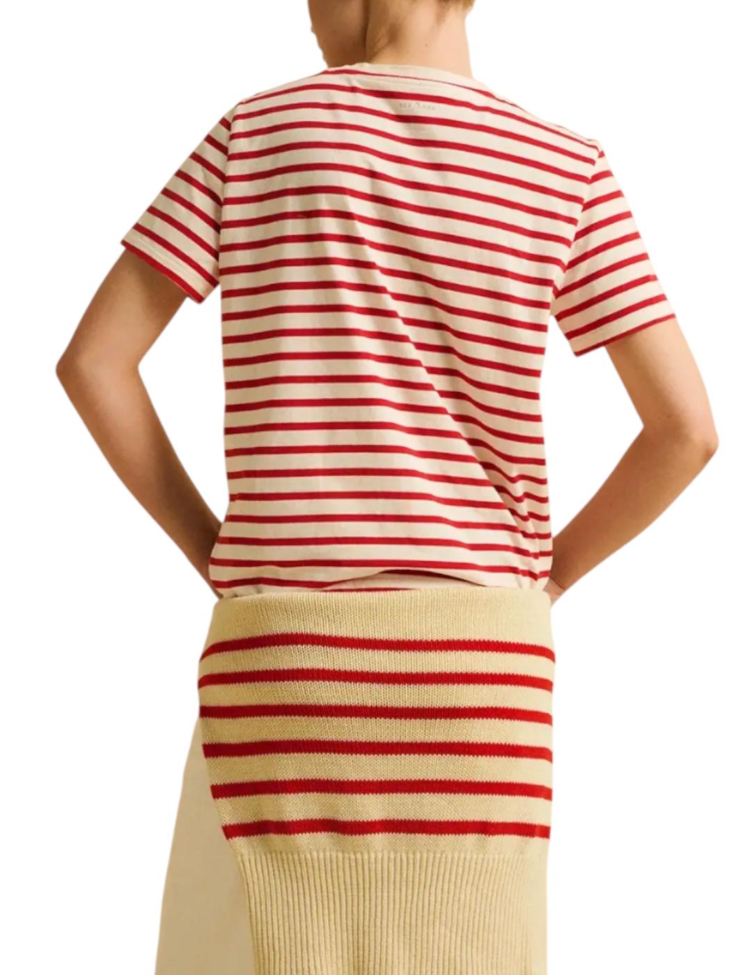 Camiseta ese O ese Stripes Rojo