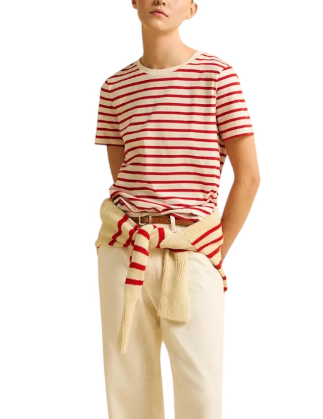 Camiseta ese O ese Stripes Rojo