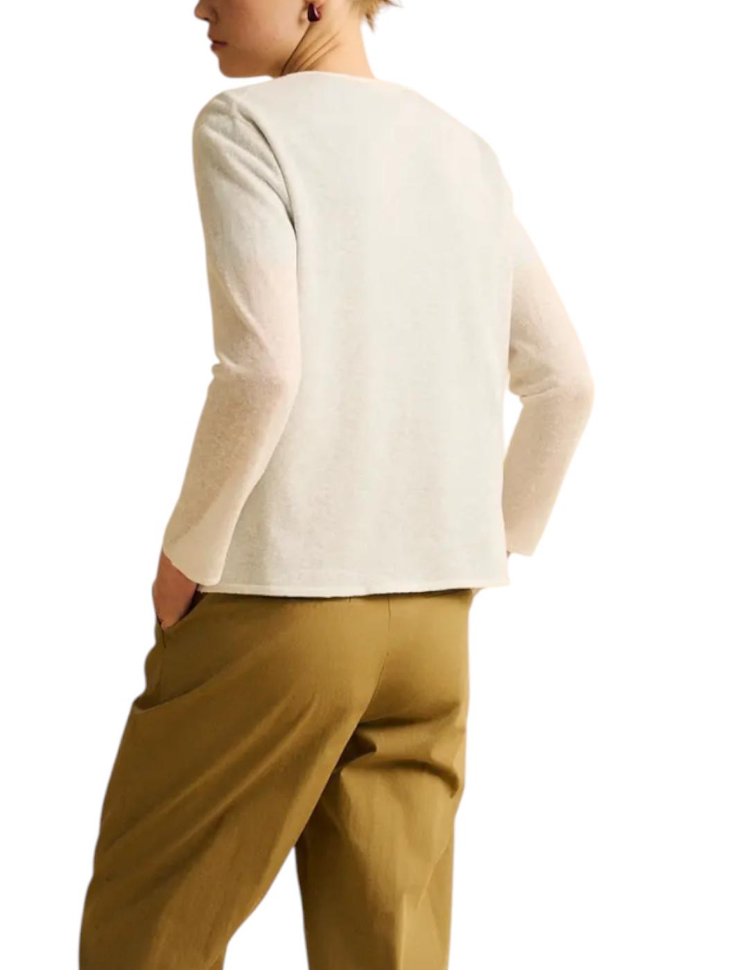 Jersey ese O ese Punto Petit Blanco