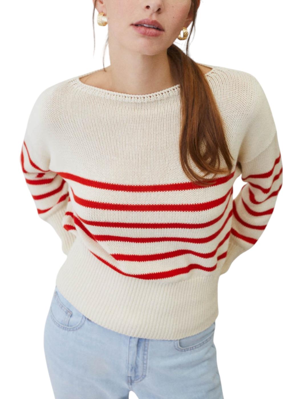 Jersey ese O ese Rayas Nautique Coral