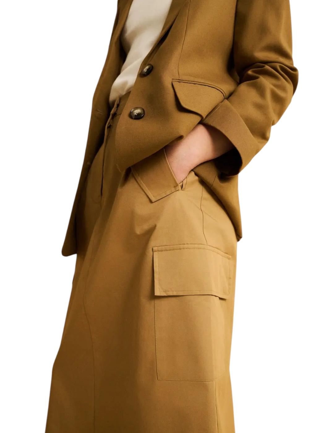 Falda ese O ese Cargo Utility Camel