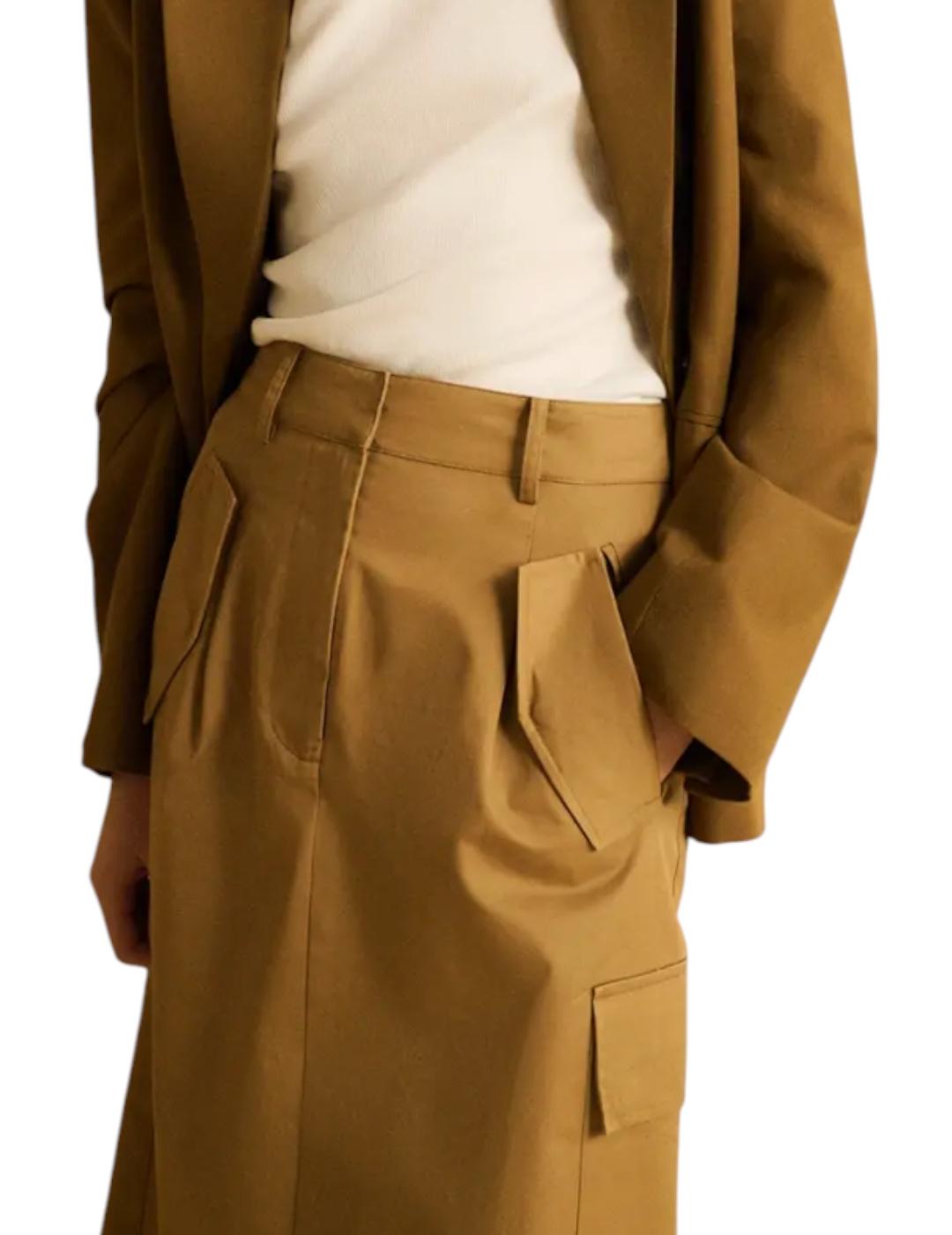 Falda ese O ese Cargo Utility Camel