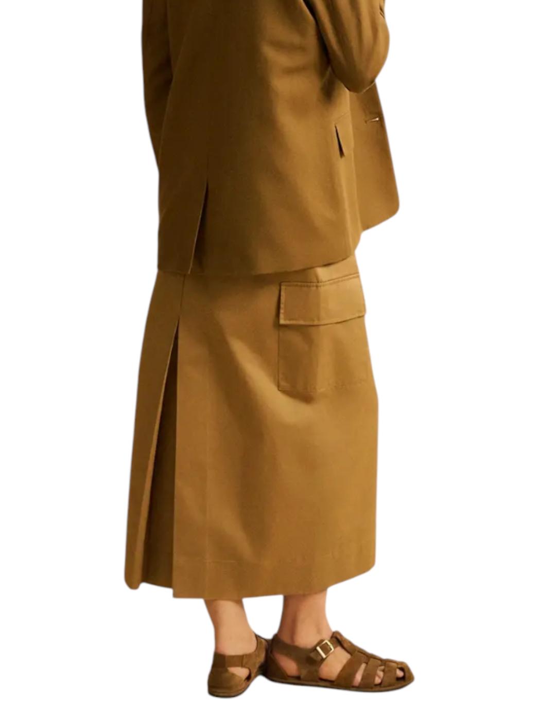 Falda ese O ese Cargo Utility Camel