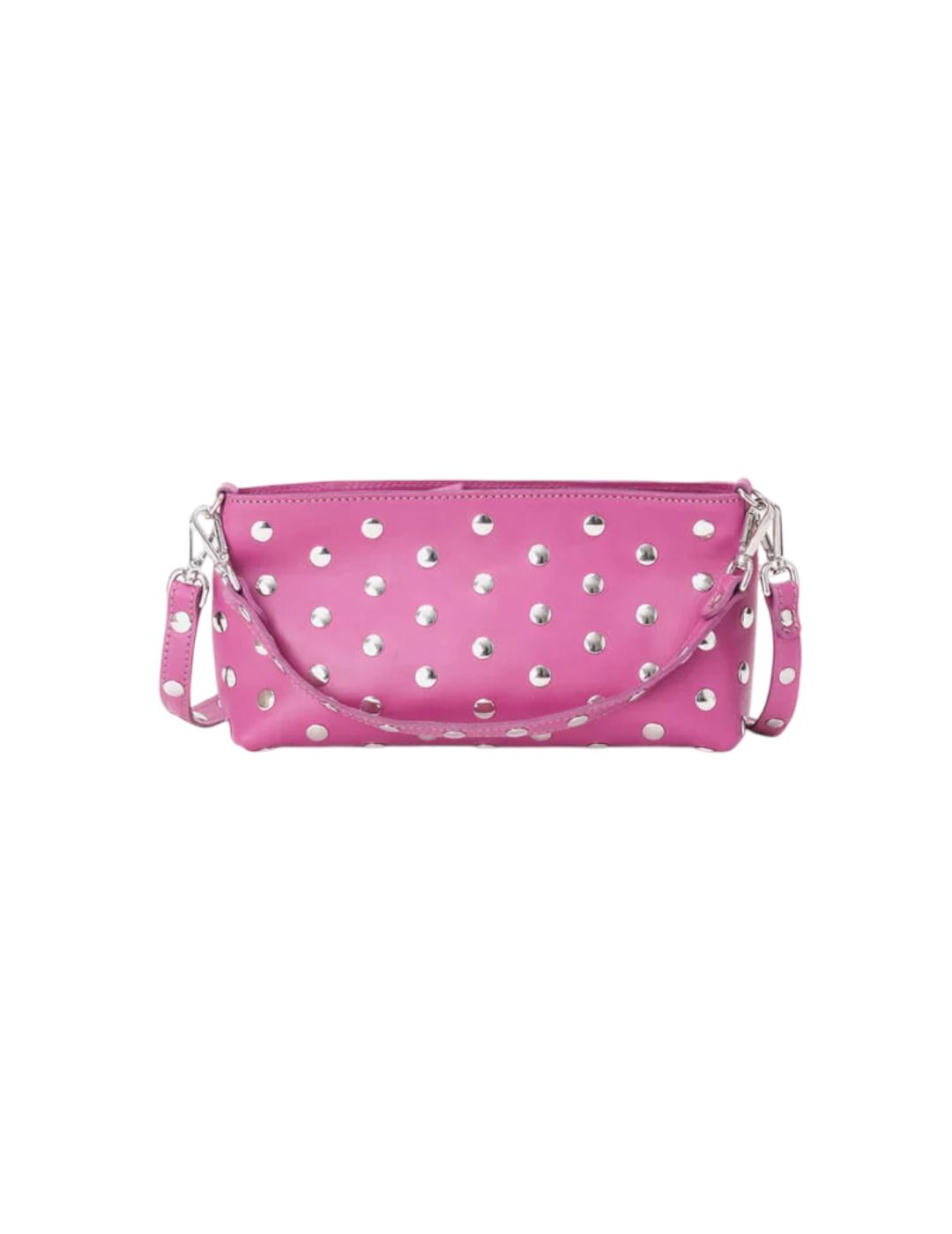 Bolso Mércules Carri Remaches Fucsia