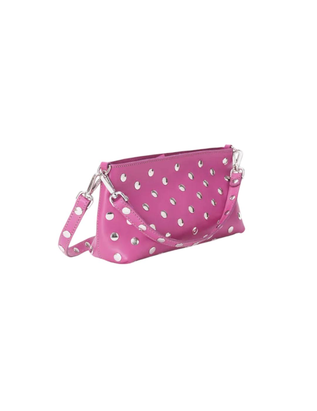 Bolso Mércules Carri Remaches Fucsia