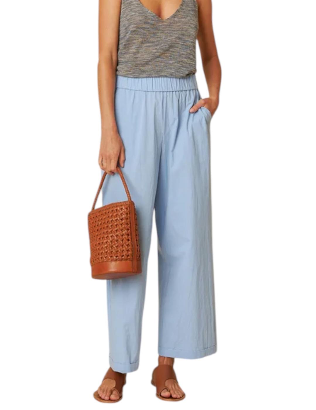 Pantalón Indi&cold Popelín Azul