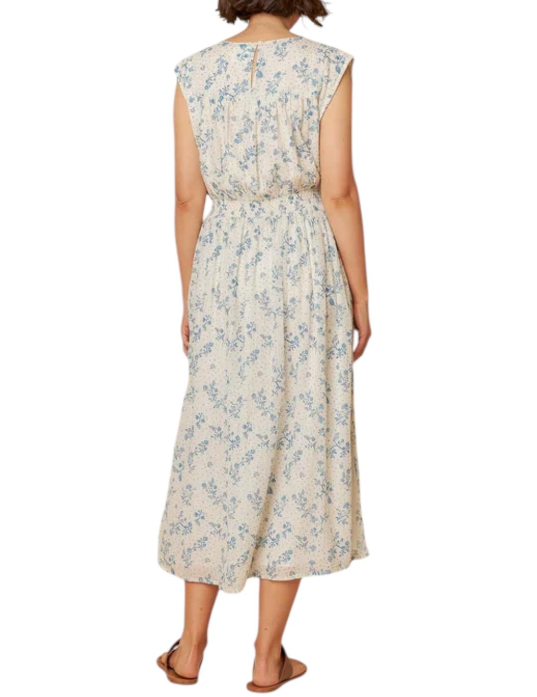 Vestido Indi&cold  Beige Para Mujer. 