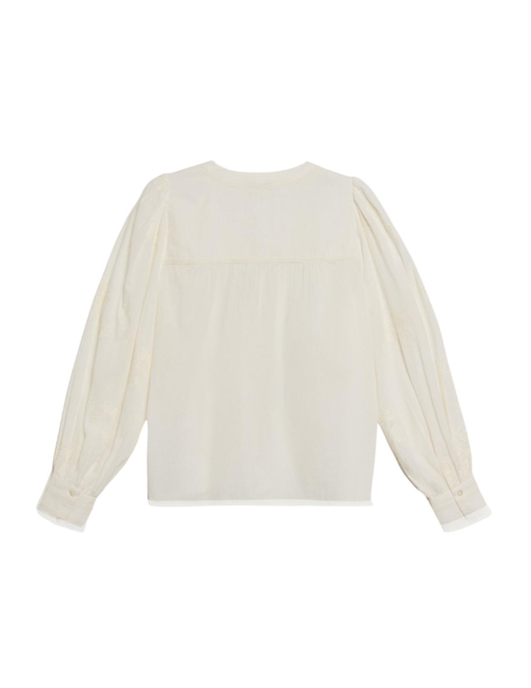 Blusa ese O ese Romántica Vera Blanco