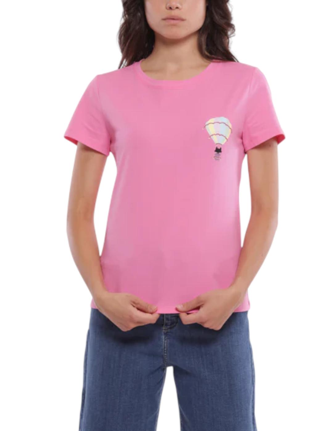 Camiseta Mimi-Muà Globo Rosa