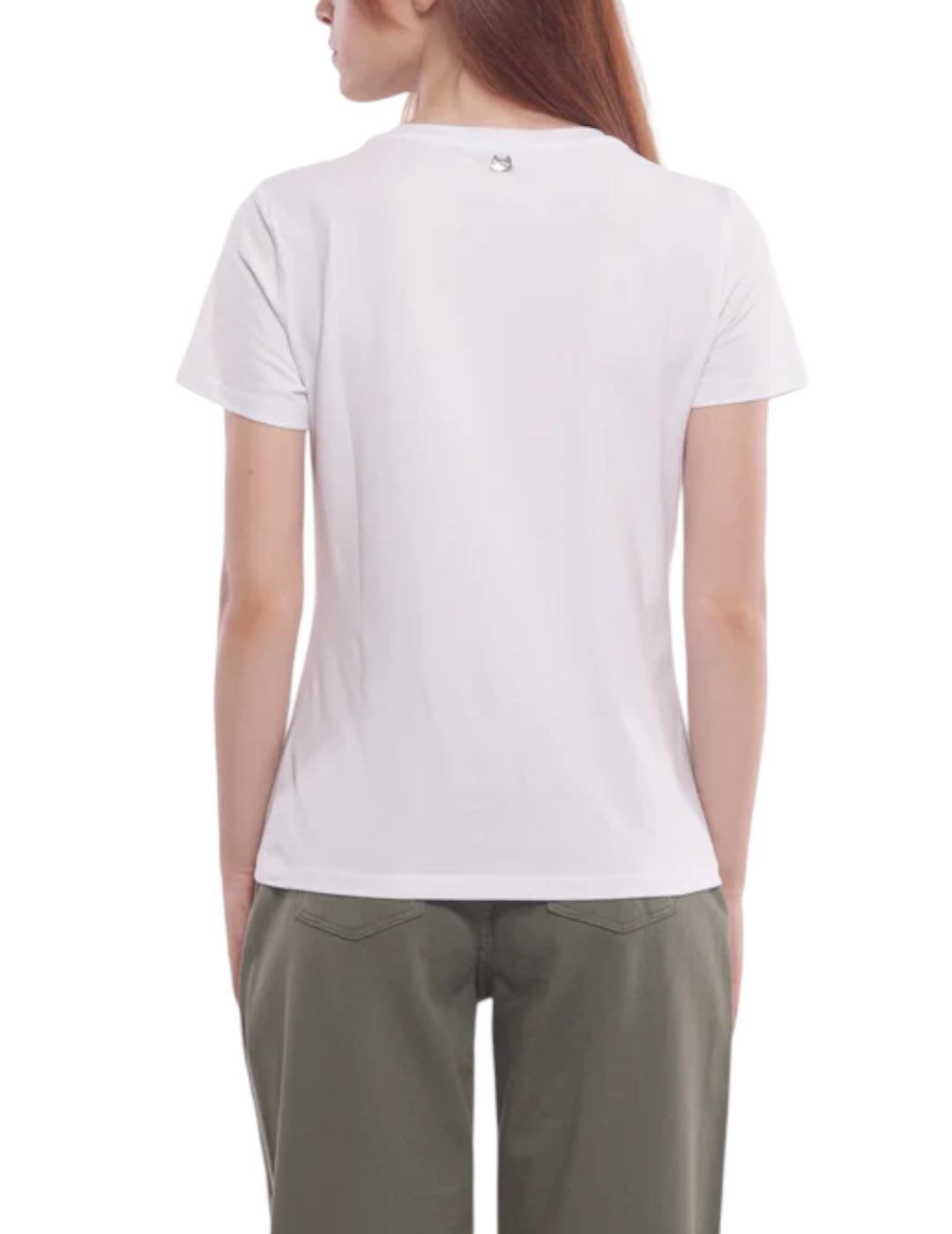 Camiseta Mimi-Muà Be Different Blanco