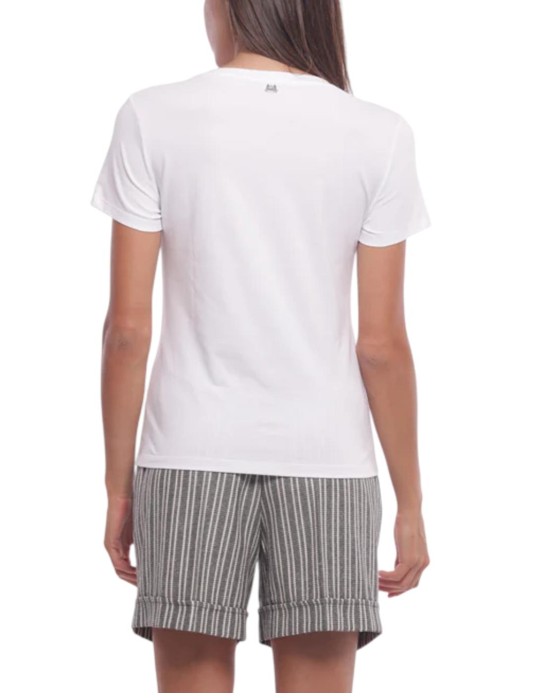 Camiseta Mimi-Muà Luna Blanco