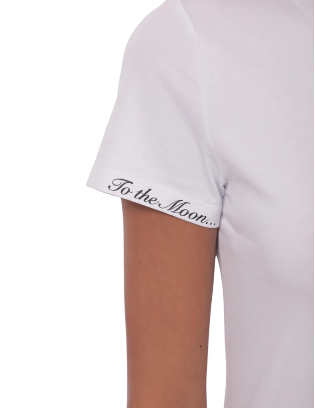 Camiseta Mimi-Muà Luna Blanco