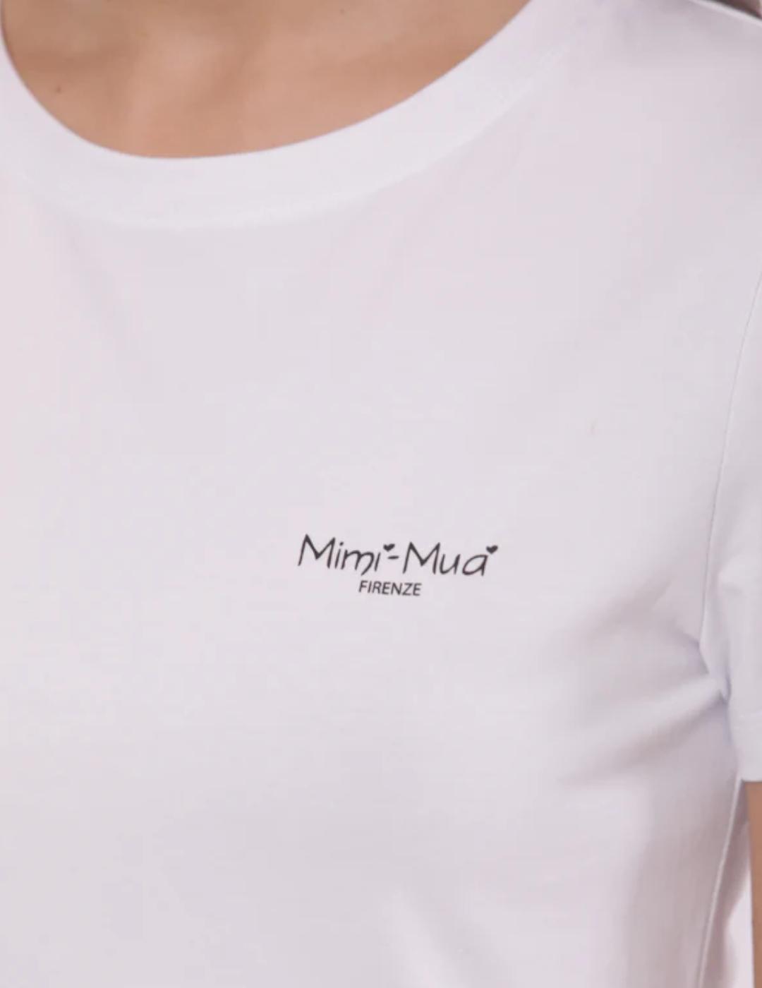Camiseta Mimi-Muà Gatos Blanco