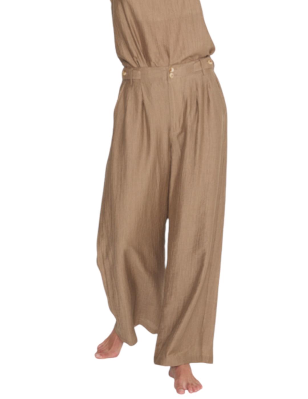 Pantalón Designers Society Fontis Marrón para Mujer