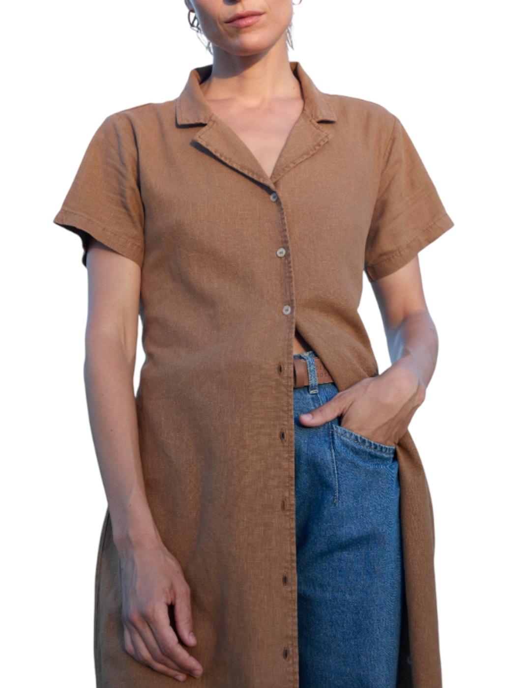 Vestido Designers Society Kuplids Camel