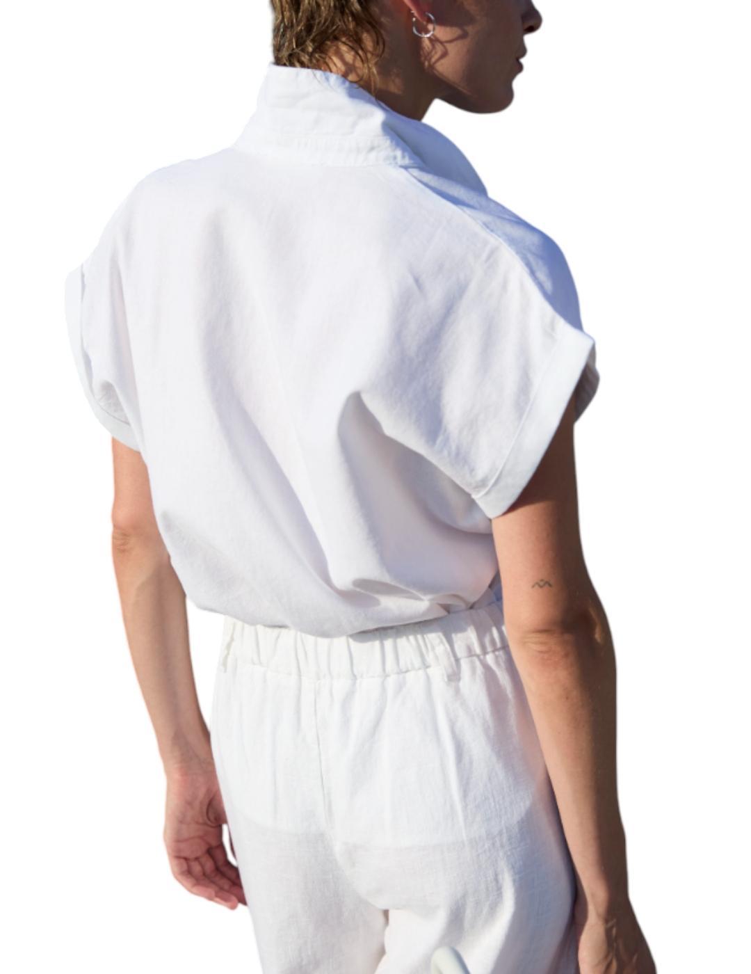 Camisa Designers Society Pauli Blanco para Mujer.