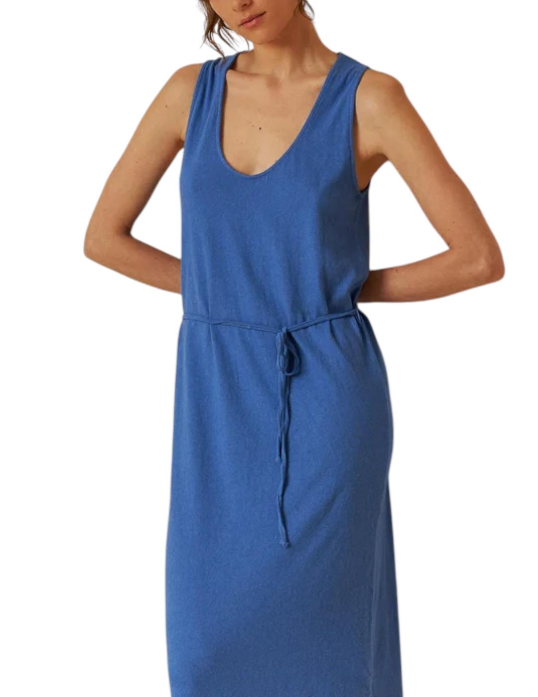 Vestido Indi&cold Rústico Azul