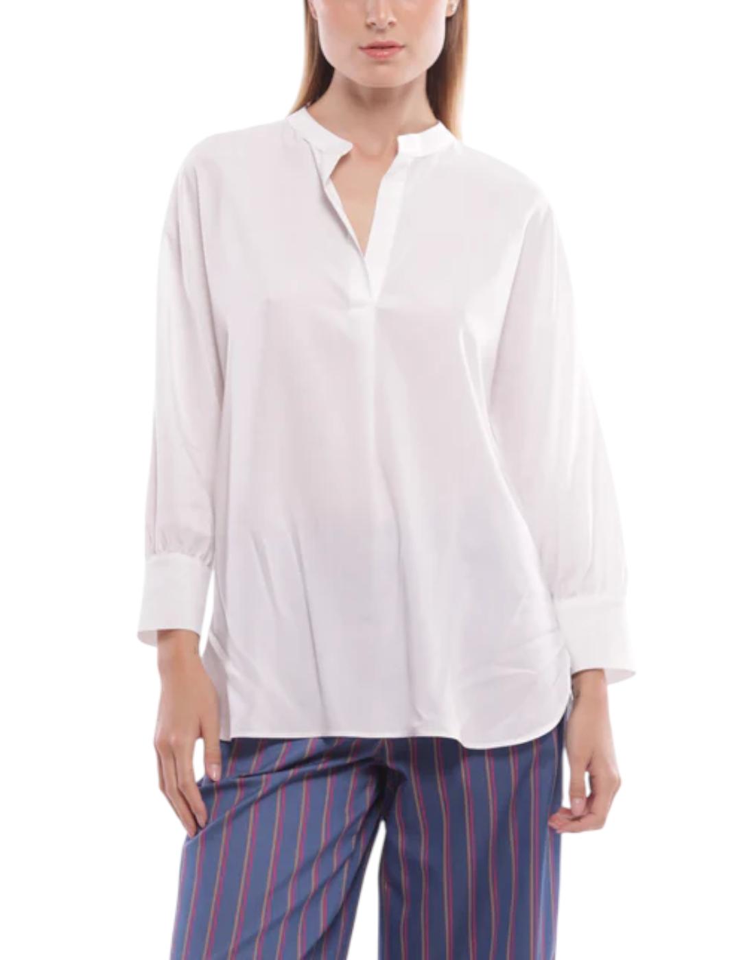 Blusa Mimi-Muà Over Blanco