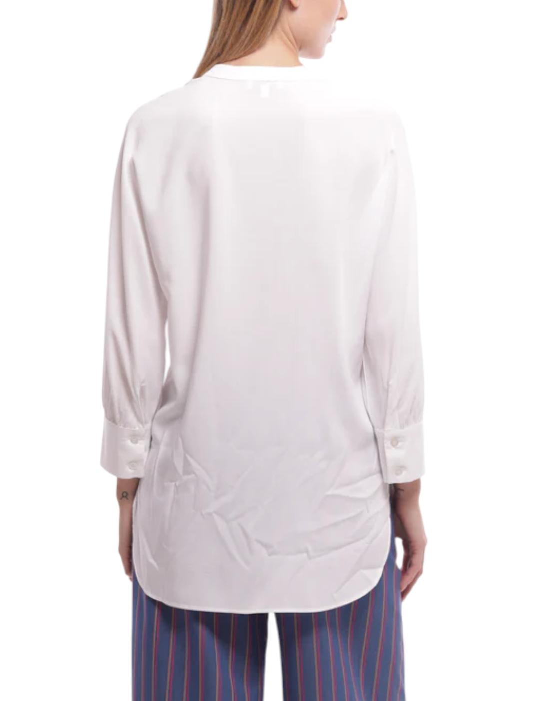 Blusa Mimi-Muà Over Blanco