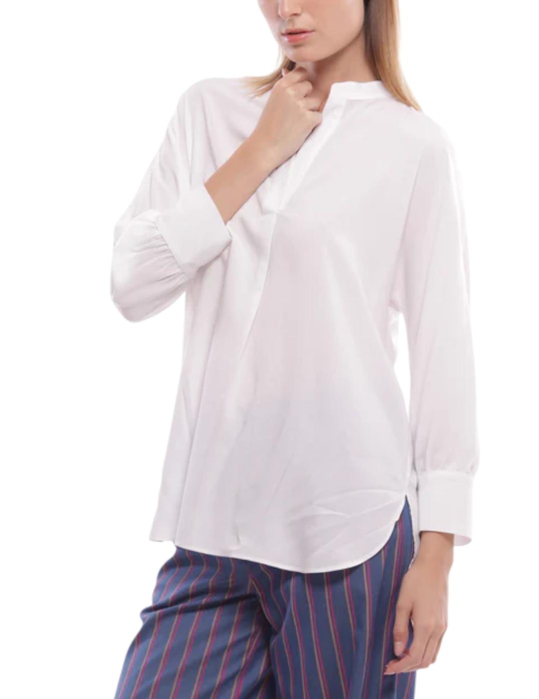 Blusa Mimi-Muà Over Blanco