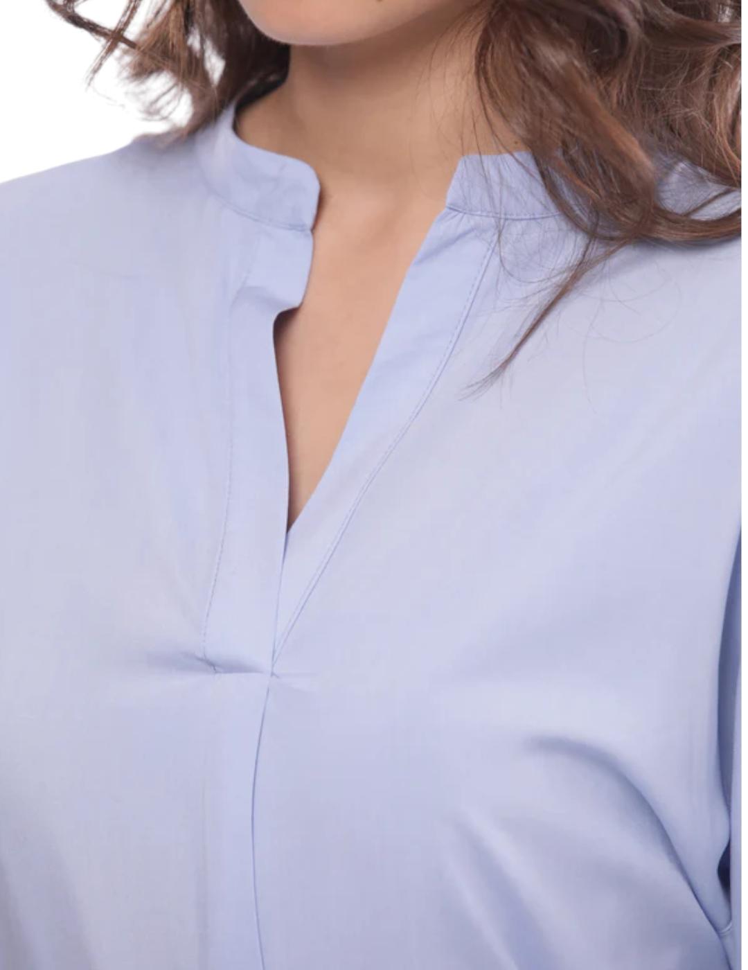 Blusa Mimi-Muà Over Azul