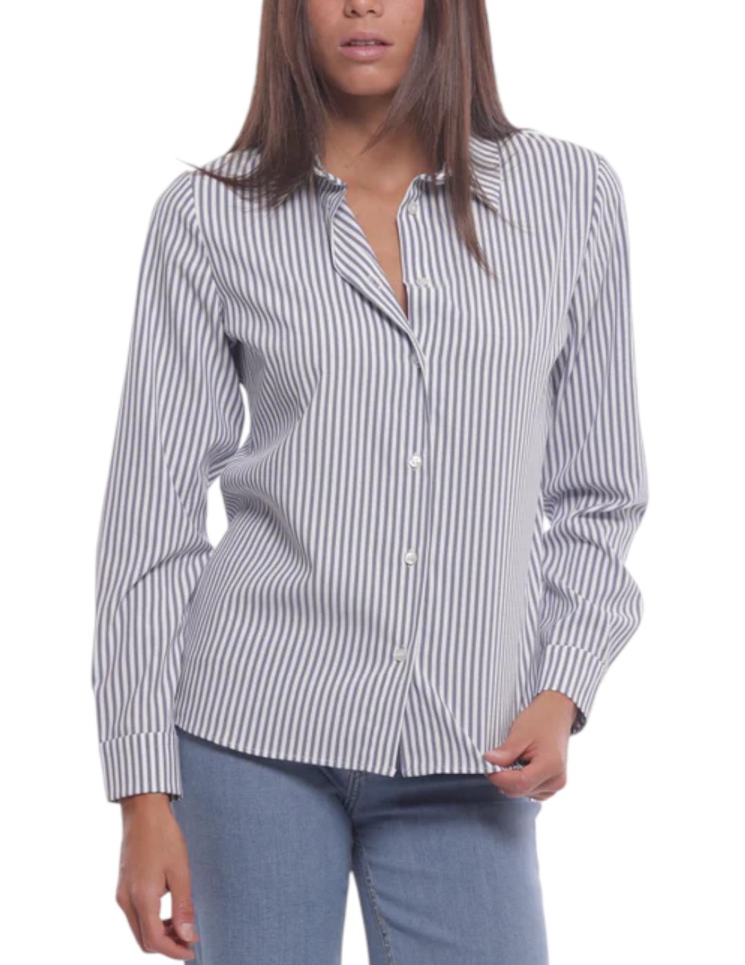 Camisa Mimi-Muà Rayas Marino