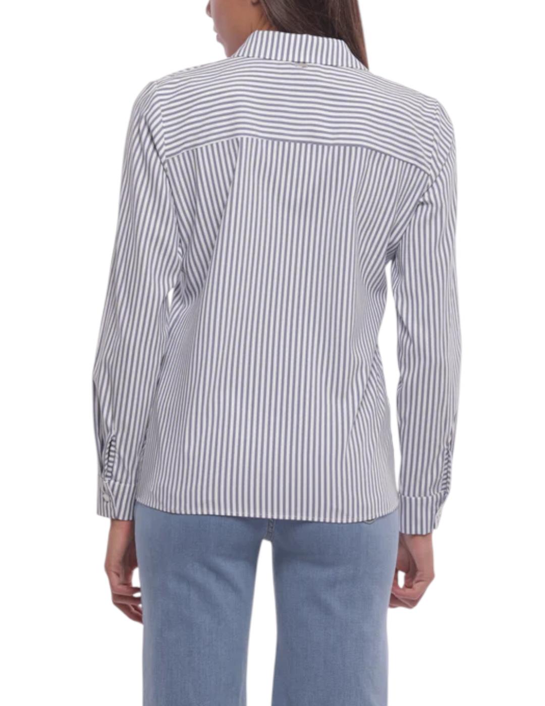 Camisa Mimi-Muà Rayas Marino