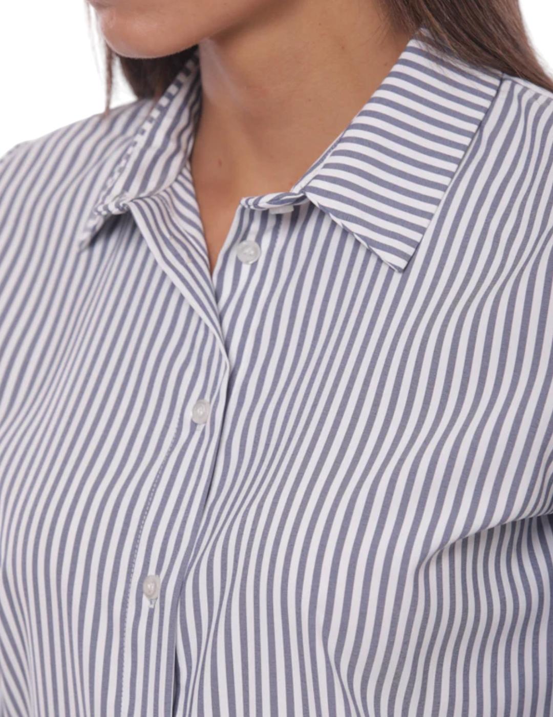 Camisa Mimi-Muà Rayas Marino